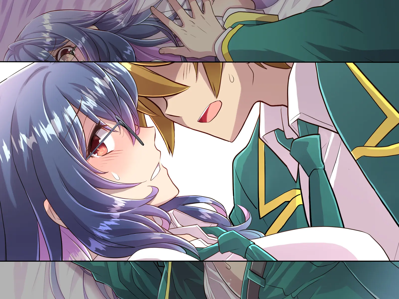 Noroi De Nyotaika Shita Megane De Noppona Ore Ga Namaiki Kouhai To H Suru Koto Ni Natta Koto No Tenmatsu | 저주로 여체화해버린 안경에 키다리인 내가 건방진 후배와 H 해버리게 된 사건의 전말